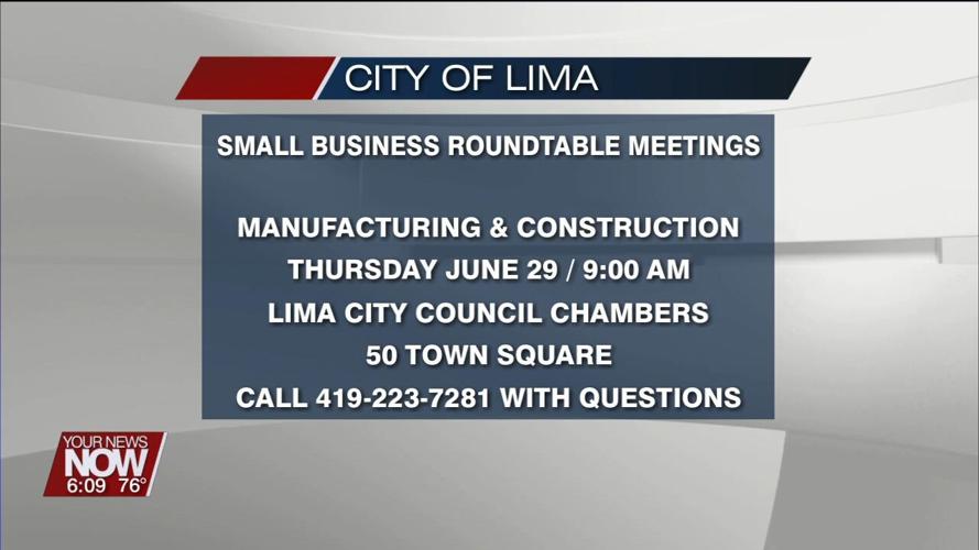 City of Lima announces the return of business roundtable meetings