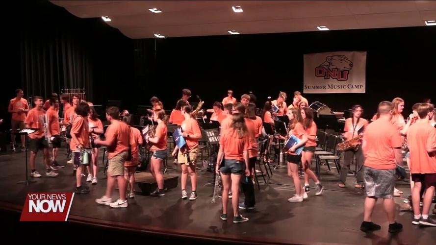 Students fine tune their talents and strengthen friendships at ONU Summer Music Camp