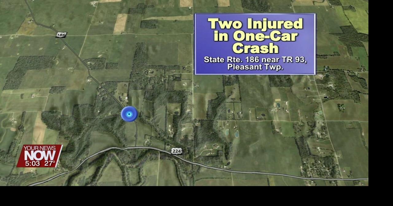 Singlevehicle crash in Hancock County sends two to the hospital News