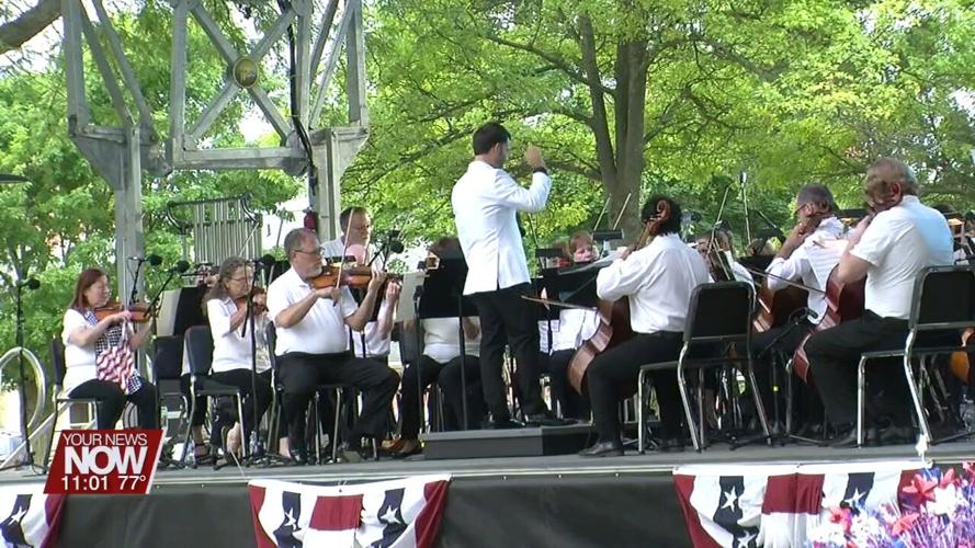 Lima Symphony Orchestra gets crowd ready for Independence Day at ONU