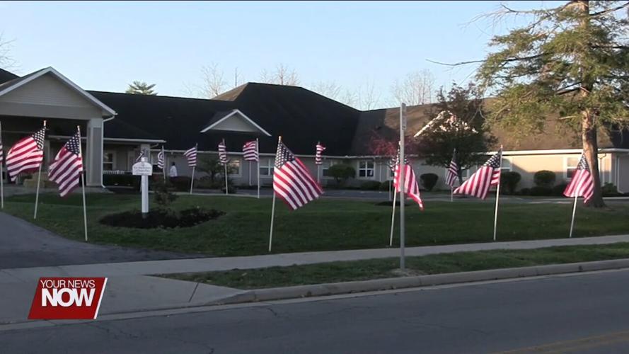 Lima Exchange Club shows tribute to local veterans with annual "Flags for Soldiers" project