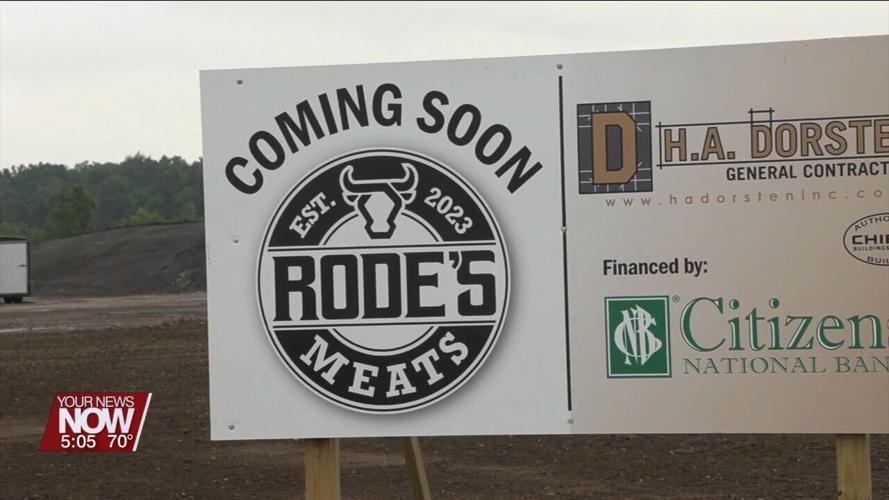 Rode's Meats breaks ground at the Delphos Industrial Park