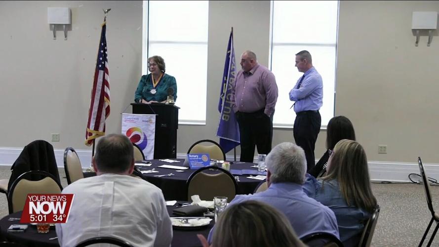 Allen County Commissioners give "State of the County" at Lima Rotary Club meeting