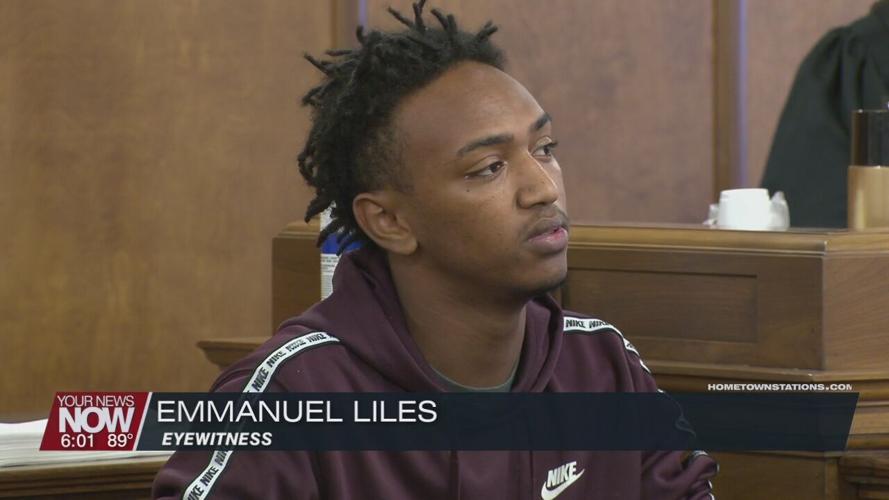 An eyewitness describes the night that the victim was killed during Estelle trial