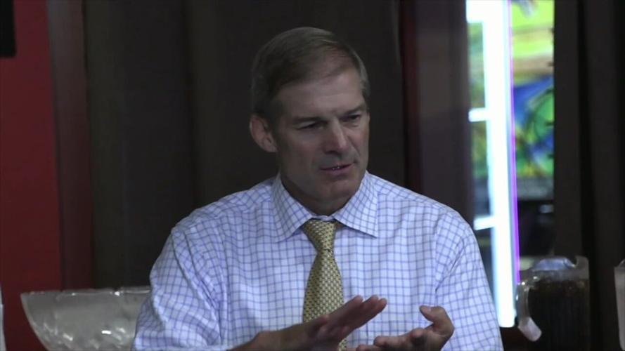 Congressman Jim Jordan talks to members of National Federation of Independent Business