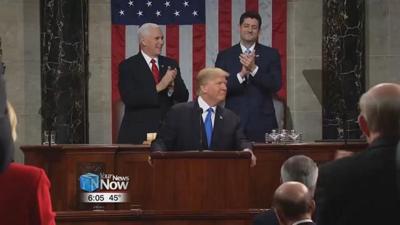 Trump gives first State of the Union address