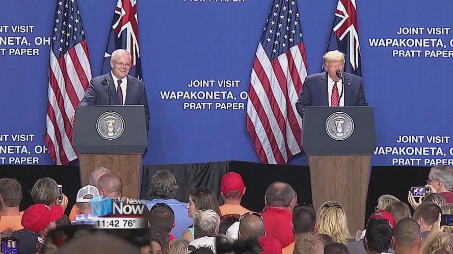 President and Prime Minister talk about investing and jobs in Wapak