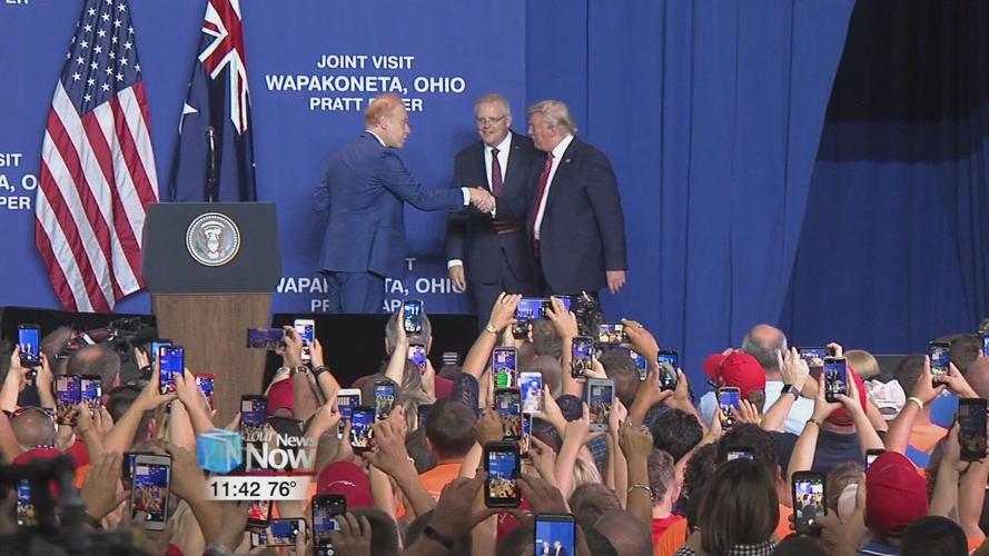 President and Prime Minister talk about investing and jobs in Wapak