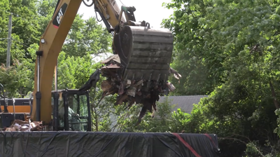 Demolition of vacant Sherman Avenue house brings relief to neighborhood residents