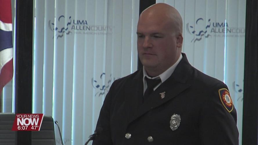 Lima Noon Sertoma Club names Smith from Lima Fire Department as their Firefighter of the Year