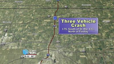 Two in hospital after early Monday crash 1.jpg