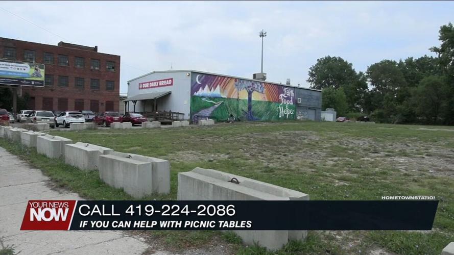 Our Daily Bread is in need of picnic tables to use during building renovations
