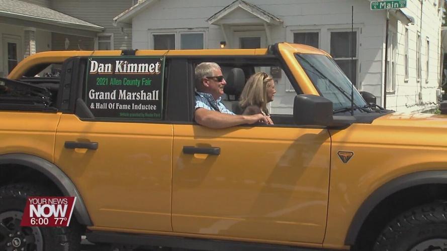 Dan Kimmet named Grand Marshal of Allen County Fair Parade honored with HOF