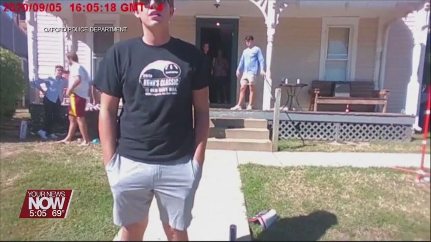 Miami of Ohio students cited for being at a party after testing positive for COVID