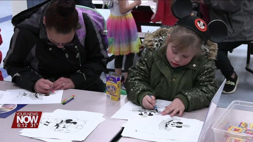 Freedom Elementary School celebrates Mickey Mouse's birthday