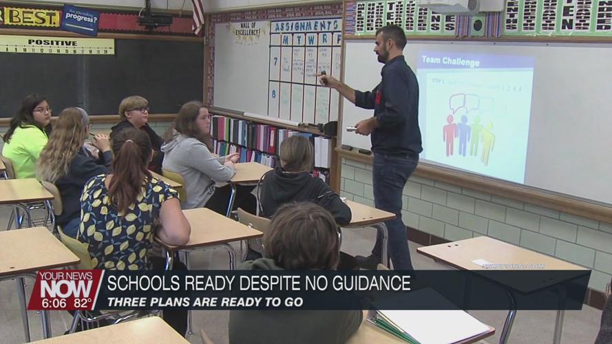 Despite lack of state guidance, schools ready whatever the scenario