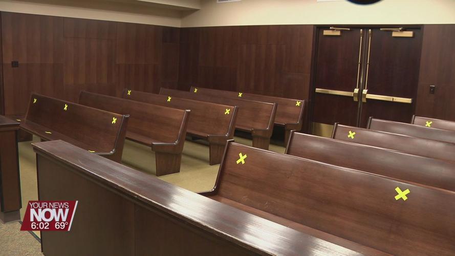 Arraignment postponed following suspect's outburst as Lima Municipal Court gets back to business