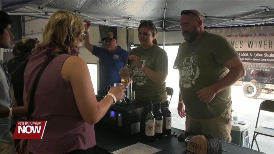 Wapakoneta Chamber and Auglaize Co. Fairgrounds 4th Craft Beer and Wine Festival sees great turnout