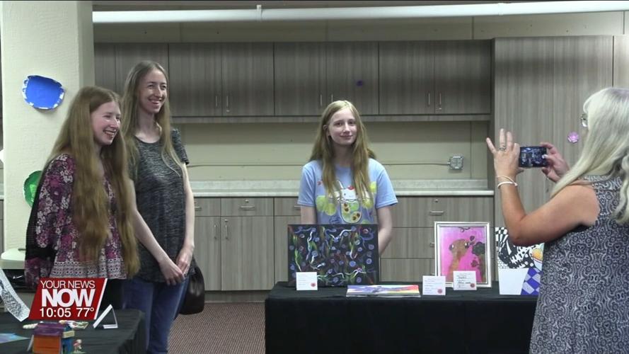 Wapakoneta's Auglaize Public Library hosts art show to wrap up summer reading initiative