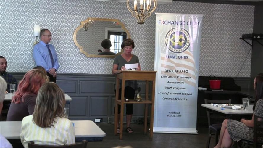 Lima Exchange Club makes a donation to 10 area programs