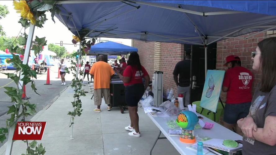 Soldiers of Honor promoting smart choices for kids with Safe  Summer Kickoff Block Party