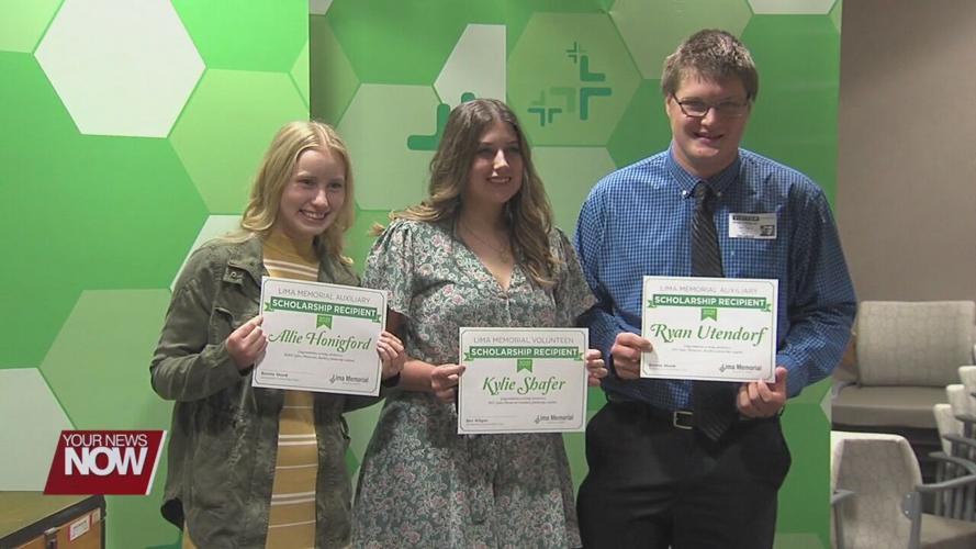 Three graduates receive Lima Memorial Auxiliary scholarships