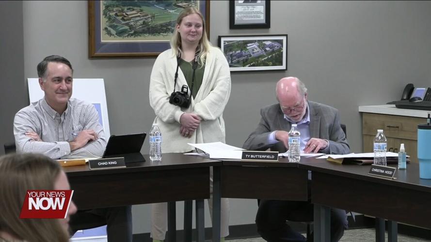 Lima Sr. DECA donates to Allen County Special Olympics