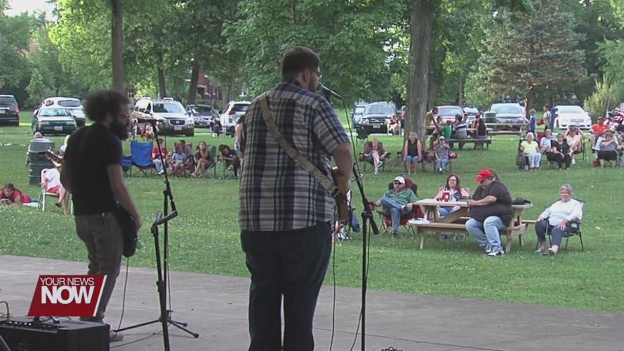 Downtown Lima busy for 1st First Friday and DORA opening this week