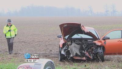 Three people injured in crash at Grubb and Piquad intersection
