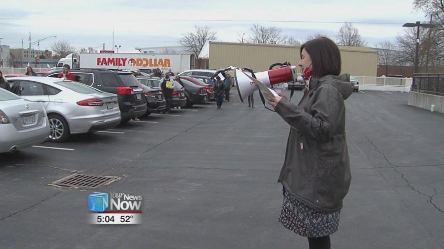 Allen County Children Services holds an unusual staff meeting