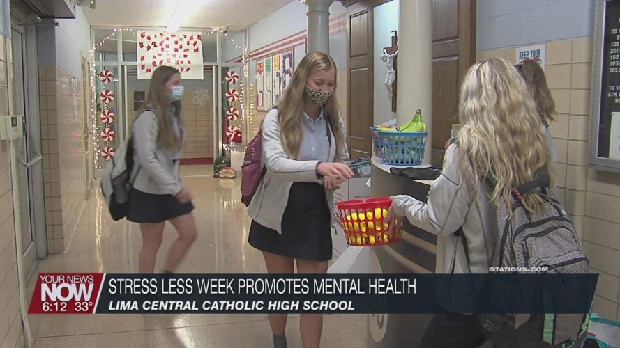 Lima Central Catholic holds "Stress Less Week" to help students during exams