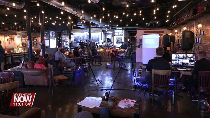 Public officials talk to residents and take questions about current projects at Lima's City Focus discussion