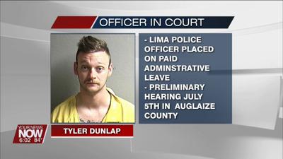 Lima Police Officer Tyler Dunlap placed on paid administrative leave