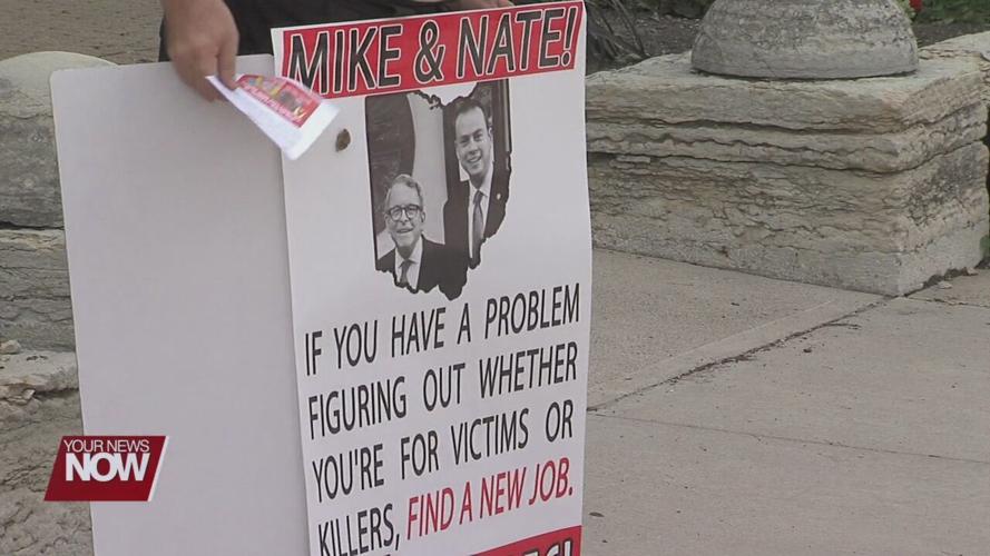 Ohio native protests Senate Bill 256, which offers parole to juvenile criminals