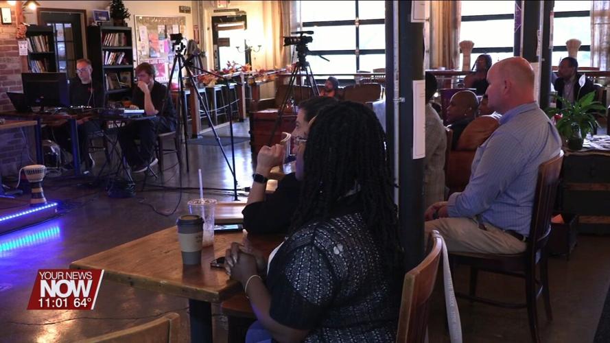 Public officials talk to residents and take questions about current projects at Lima's City Focus discussion