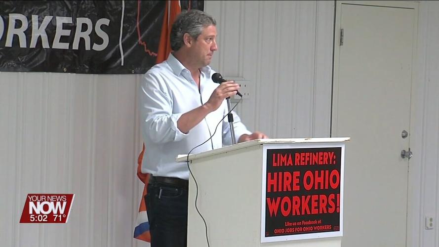 Congressman Tim Ryan tours natural rubber facility