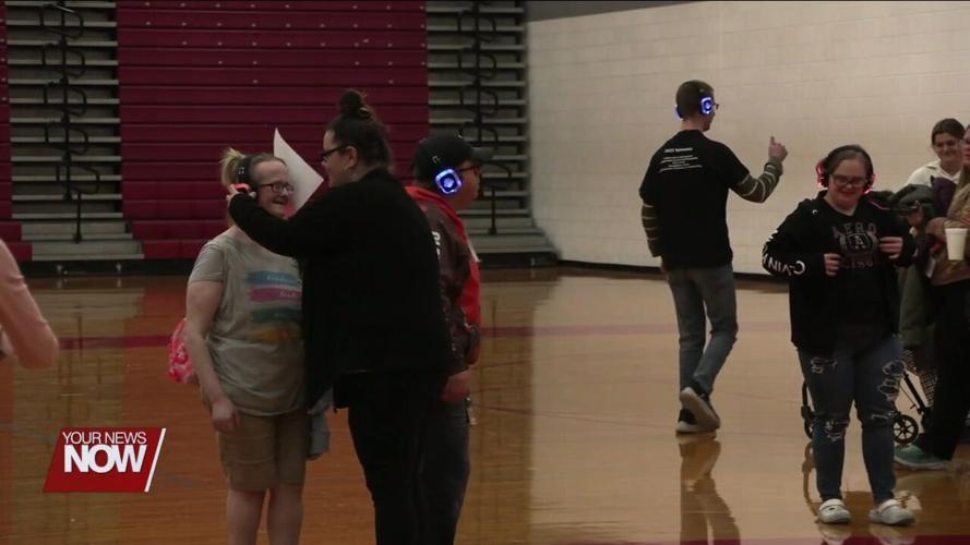 Lima Senior students combine skills to host fun event for World Down Syndrome Day