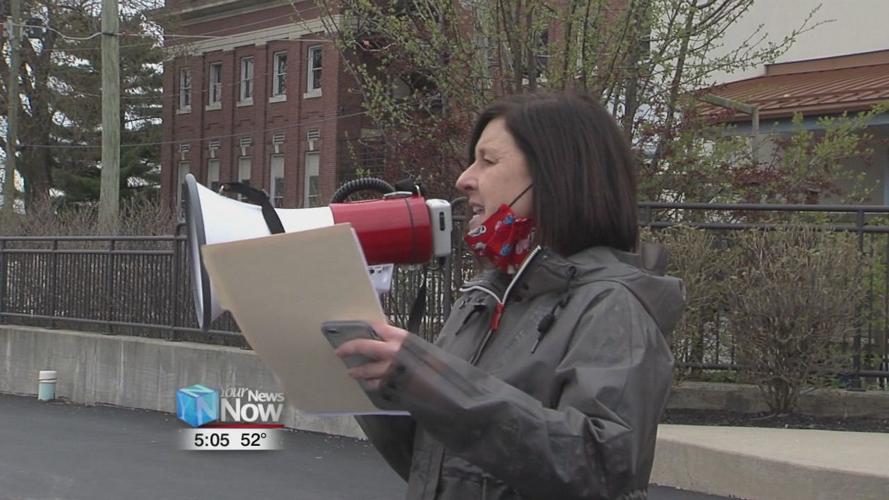 Allen County Children Services holds an unusual staff meeting