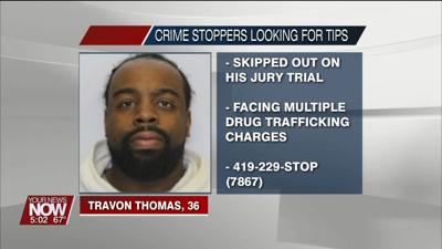Crime Stoppers seeks Travon Thomas after he failed to appear in court