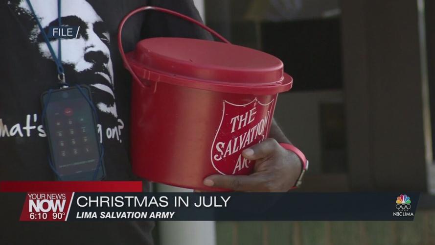 Lima Salvation Army preparing for "Christmas in July" Red Kettle Campaign