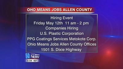 Hiring event at Ohio Means Jobs Allen County