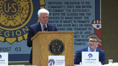 Putnam County's Students for Life club hosts lawmakers at county dinner