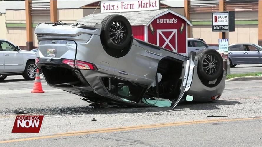 Rollover crash on Cable Road sends a juvenile to the hospital