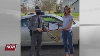 Samantha Spencer joins Ohio's "Saved by the Belt" club