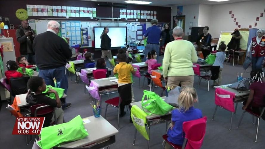 Lima Exchange Club brings Christmas cheer to Freedom Elementary