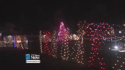 North Pole Express takes you on a magical train ride on a mini locomotive
