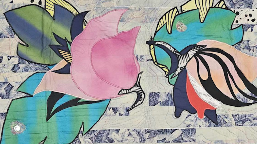 Lima Sister Cities Association raffling vintage Japanese quilts