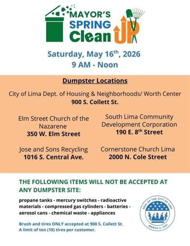 Mayor clean up flyer