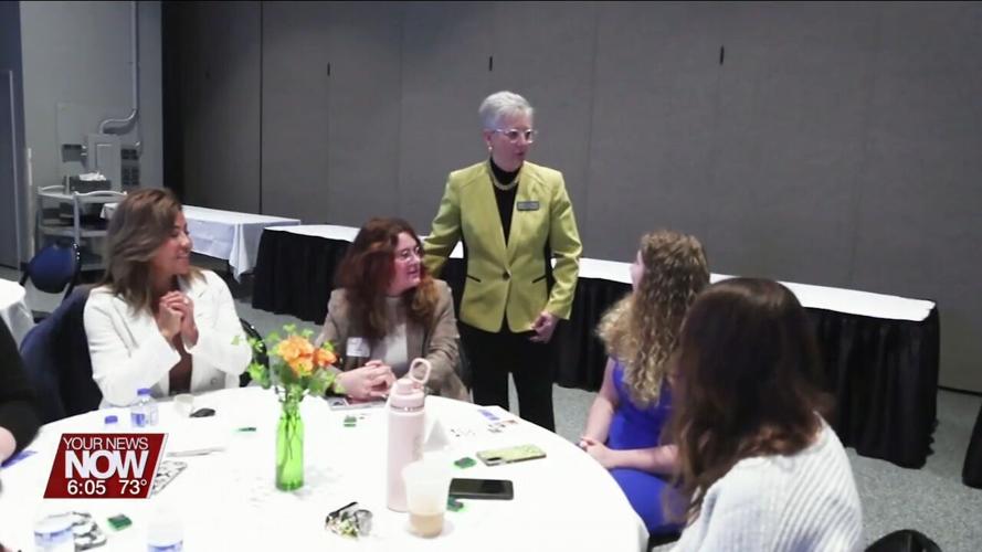 President of Rhodes State College speaks at quarterly Women In Business meeting