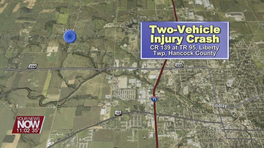 Man life-flighted after Hancock County crash